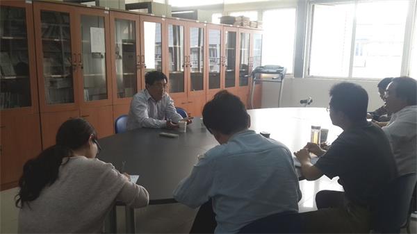 我校乔均副校长来bv伟德国际体育召开工作座谈会