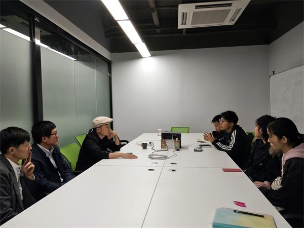 bv伟德国际体育组织学生大创团队赴紫东创意园调研